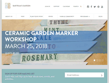 Tablet Screenshot of bartramsgarden.org